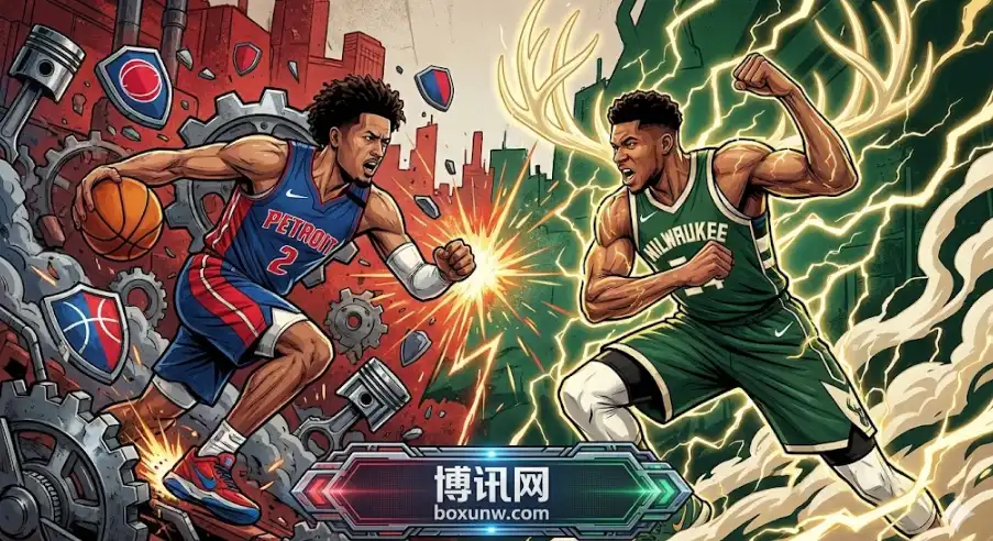 活塞vs雄鹿：东部变天？“黑马”活塞硬刚雄鹿，字母哥带伤出战，赔率暗藏玄机！