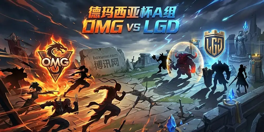 德玛西亚杯OMG vs LGD | 无畏征召下，谁是A组真魔王？