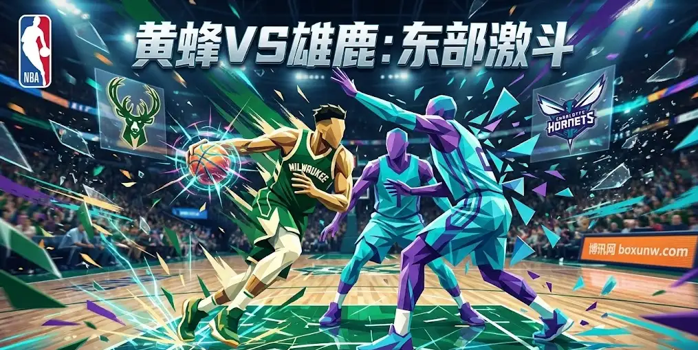 NBA深度：黄蜂VS雄鹿，雄鹿客场让分虚高？黄蜂能否守住？
