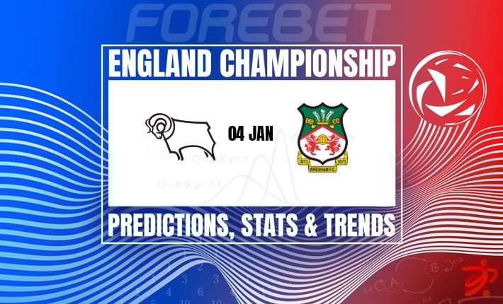 英冠焦点：德比郡硬碰雷克斯汉姆，中游对决鹿死谁手？