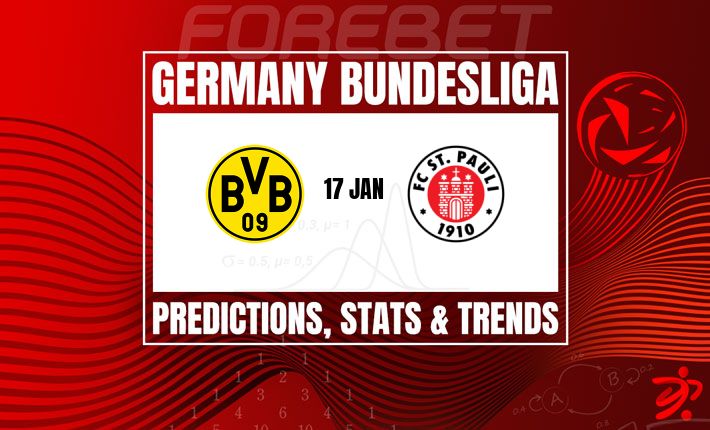 德甲前瞻：多特蒙德主场迎战圣保利，大黄蜂能否延续不败金身？