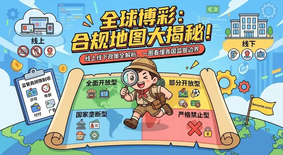 深度｜全球博彩合法监管全景解析：从美英成熟市场到新兴国家