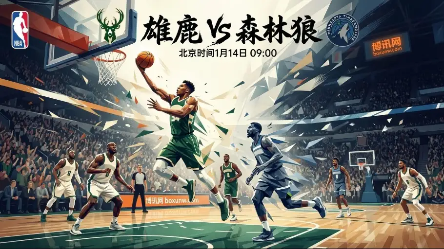 雄鹿VS森林狼：西部第四竟遭东部弱旅让分？核心伤缺引爆盘口大变局