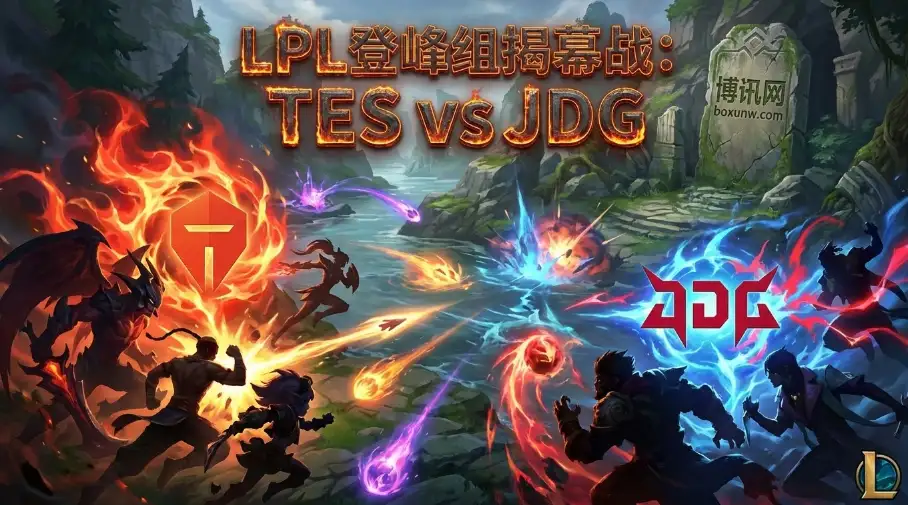 LPL揭幕日硬仗！TES vs JDG，369再遇老东家，阿水GALA下路争锋