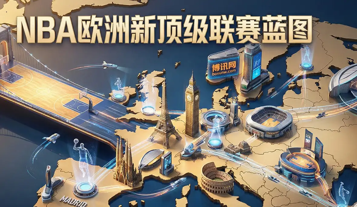 NBA杀入欧洲！NBA欧洲联赛、NBA Europe、16支豪门新顶级联赛