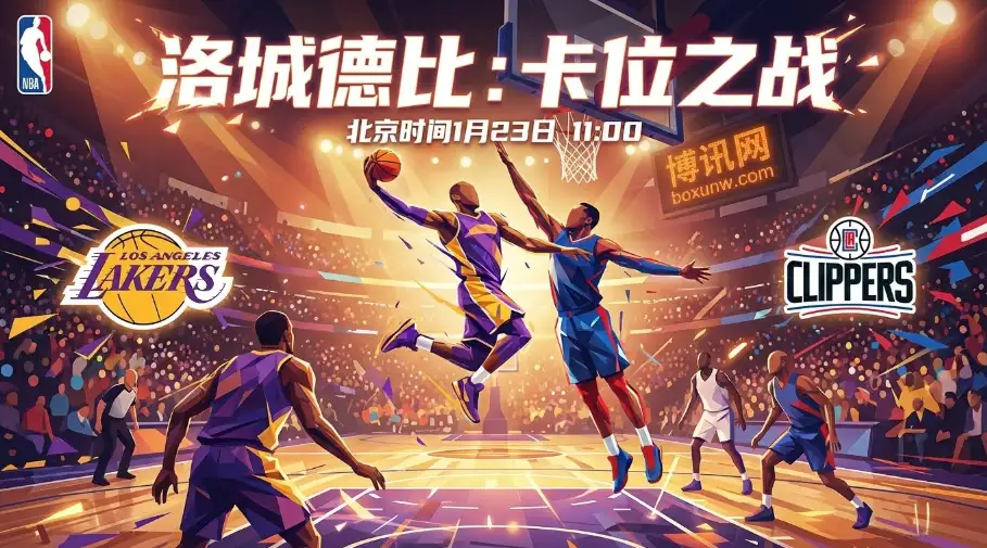 快船vs湖人：洛城德比生死战！湖人快船谁能卡位成功