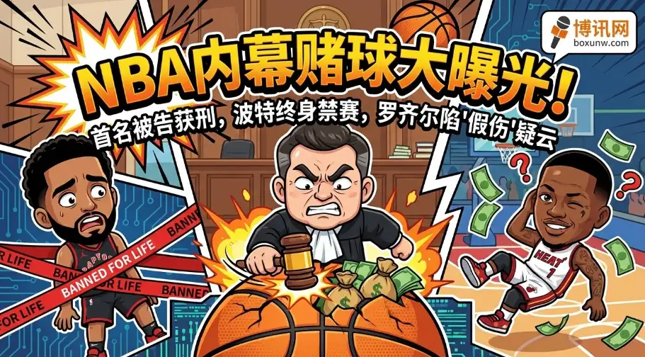 被操纵的比赛:当NBA内幕消息成为赌徒的提款机,谁在出卖职业体育的灵魂?